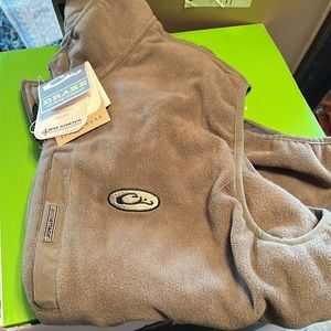 Mens Drake Fleece Vest (Moss)